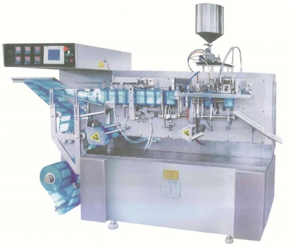 OCL-180水平式制袋（自立袋）全自動包裝機 Horizontal bag making (stand-up pouch) automatic packaging machine